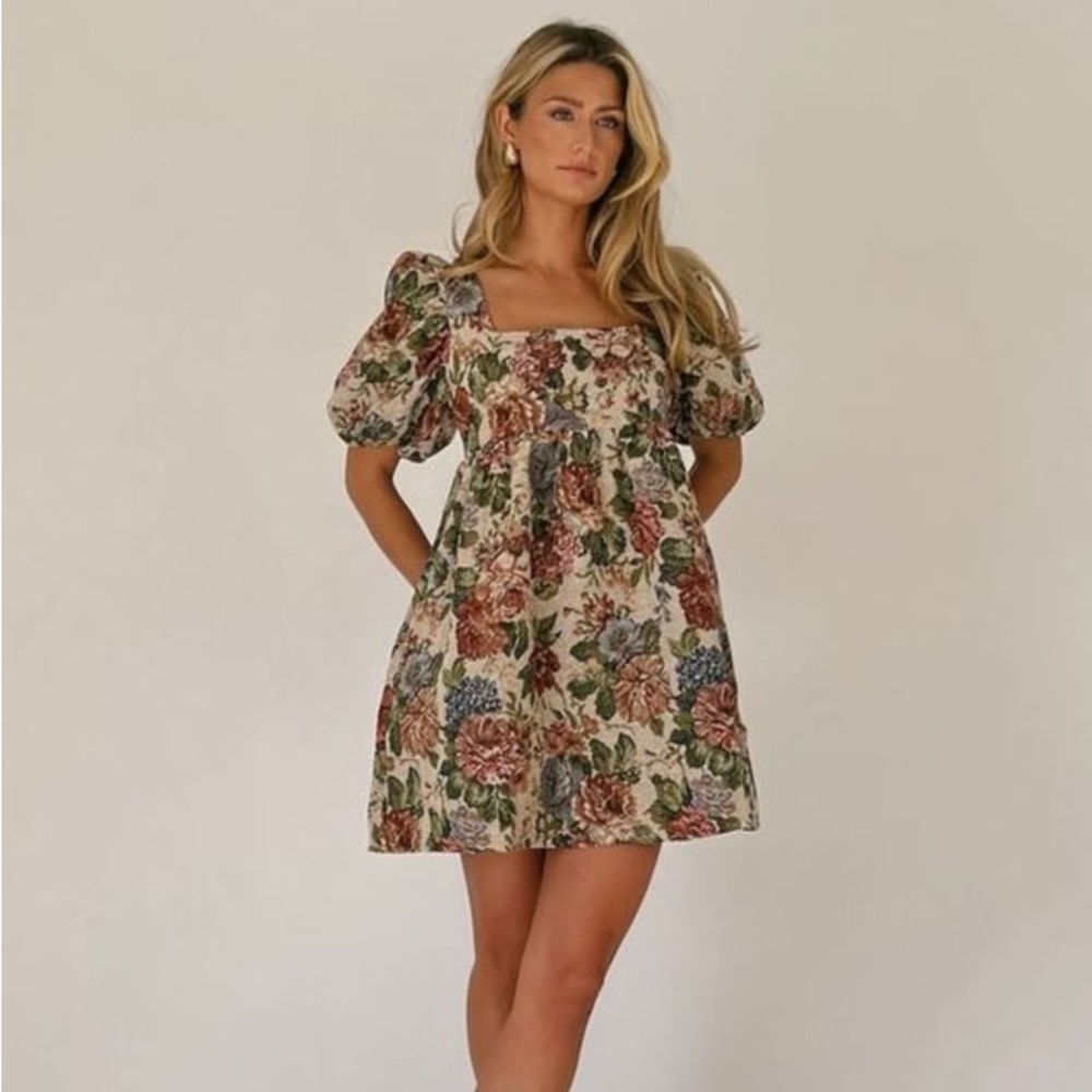 floral babydoll dress